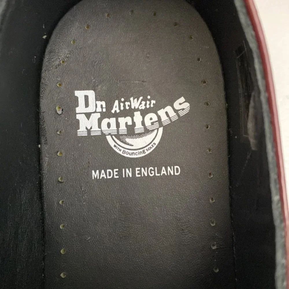 ❗️SOLD❗️Dr Martens 1461 Mono Oxblood Patent Leather Size 6 - Picture 5 of 10